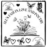 All's Fair in Love and Poetry Taylor Swift Open Book Design
