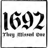 1692 They Missed One Halloween Witches Design