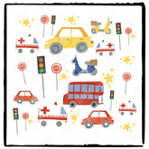 Traffic Car Bus Ambulance Design