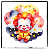 Ronald Baby Clown Design