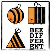 Bee Different Bumblebee Pattern Design