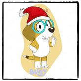 BLUEY Christmas Honey Xmas Design