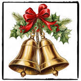 Christmas Jingle Bells Pattern Design