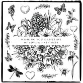 Wishing You A Lifetime Of Love & Happiness Design