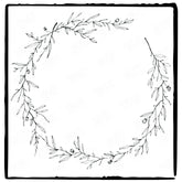 Flower Wreath Personalised Pattern Design