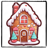 Adorable Gingerbread House Kids Christmas Design