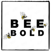 Bee Bold Bumblebee Pattern Design
