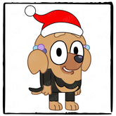 BLUEY Christmas Missy Xmas Design