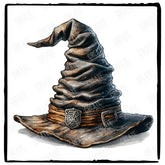 Harry Potter The Sorting Hat Pattern Design