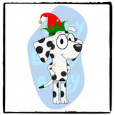BLUEY Christmas Chloe Xmas Design