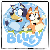 BLUEY And Bingo Happy Blue Kids TV Design