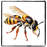 Pretty Bumblebee Pattern Design