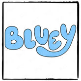 BLUEY Sign Blue Kids TV Design