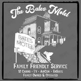 The Bates Motel Psycho Halloween Horror Film Design