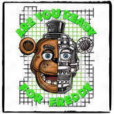 Are You Ready For Freddy? Scary Game Film Pattern Design