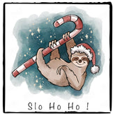 Christmas Ho Ho Ho Sloth XMAS Design