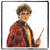 Harry Potter Themed Harry Character Pattern Design