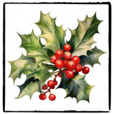 Christmas Plant Pattern Design