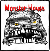 Monster House Supernatural Horror Comedy Film Halloween Design