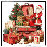 Christmas Presents Aesthetic Pattern Design