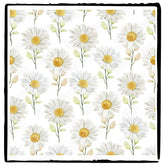 White Daisy Pattern Design