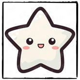 Cute Star Kids Christmas Character Design