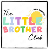 The Little Brother Club Pattern Design