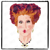 Hocus Pocus Winifred Witch Halloween Design
