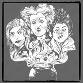 Hocus Pocus Sanderson Sisters Cauldron Halloween Design