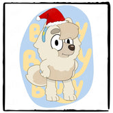 BLUEY Christmas Judo Xmas Design