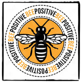 Bee Positive Bumblebee Pattern Design