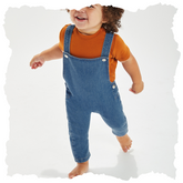 Baby Denim Dungarees - BZ056