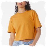 BE137 - Women's Jersey Crop Tee
