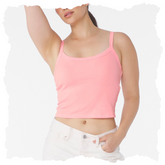 BE139 - Women's Micro Rib Spaghetti Strap Tank Top