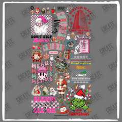 DTF Genius Pack 15 - Adults Christmas Jumper Designs
