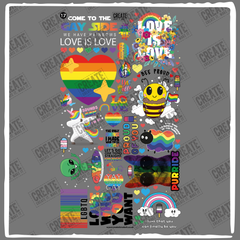 DTF Genius Pack 17 - LGBTQ+ Pride Designs