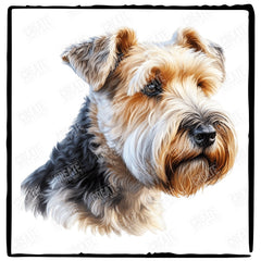 Cute Dog Portrait Glen Of Imaal Terrier (2) Breed Design