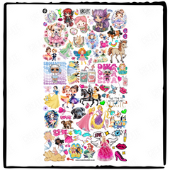 DTF Genius Pack 5 - Girl Designs