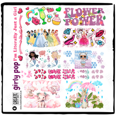 UV Genius Pack 5 - Girly Pop Designs
