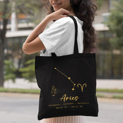 Aries Star Sign Gold Pattern Design