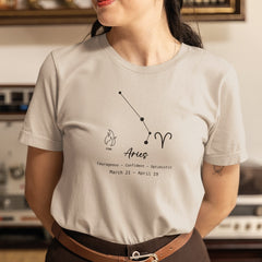 Aries Star Sign Without Frame Pattern Design