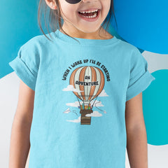 When I Wake Up I Will Be Starting An Adventure! School Starter Design