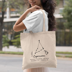 Capricorn Star Sign Without Frame Pattern Design
