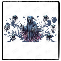 Halloween Harry Potter Deatheater Spooky Season Libby Wrap Design