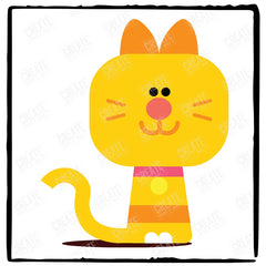 Hey Duggee Enid Cat Design