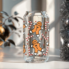 Cute Christmas Gingerbread Festive Xmas Libby Wrap Design
