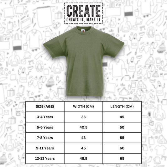Fruit of the Loom Kids Unisex T-Shirt - SS088