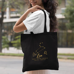 Leo Star Sign Gold Pattern Design