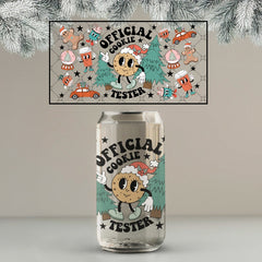 Official Cookie Tester Retro Christmas Libby Wrap Design