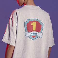 Paw Patrol Number Birthday Design